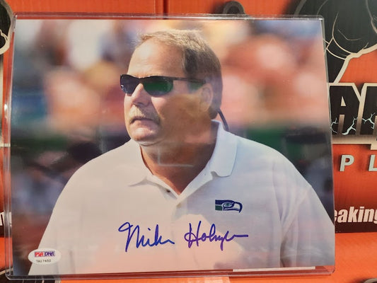 Mike Holmgren Autographed 8x10 Photo Seahawks Packers PSA COA