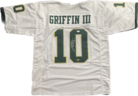 Robert Griffin III RG3 Auto Custom Jersey Baylor Bears JSA COA Washington Redskins