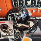 RARE /2002 REVOLUTION Andre Rison Autographed JSA COA Mini Helmet w/ Riddell RC