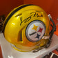 Kenny Pickett Autographed Steelers Flash Mini Helmet With Beckett COA