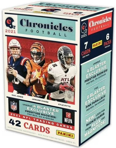 Panini 2021 Chronicles Football Blaster