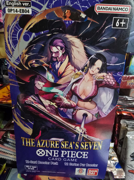 OP-14 One Piece The Azure Sea's Seven Sleeved Booster Pack