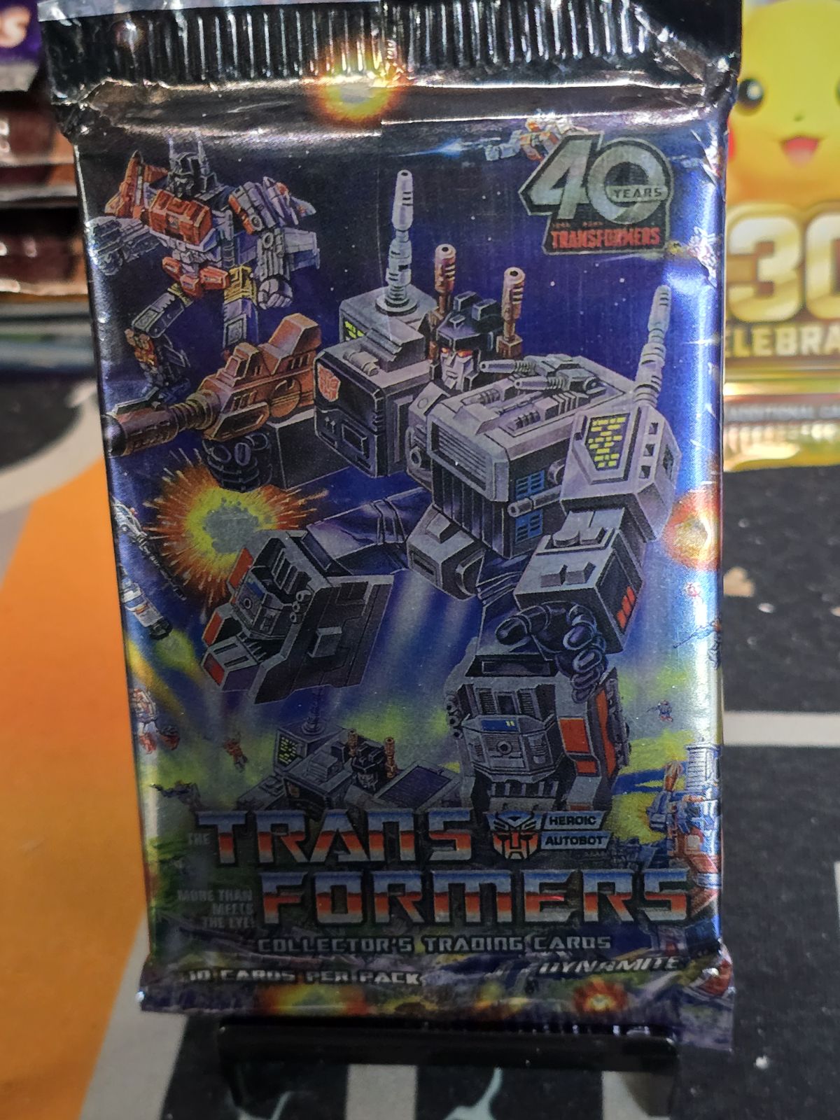 Upper Deck Transformers 40th Anniversary Hobby Pack