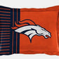 Northwest NFL Denver Broncos Comforter and Sham Set, Twin, Safety
