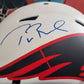 Tom Brady Auto AUTHENTIC Lunar Full Size Helmet Limited 5/25 Fanatics COA