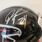 Devonta Freeman Autographed Authentic Falcons Full Size Helmet Radtke COA