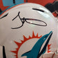 Tyreek Hill Auto Full Size Helmet Beckett COA Dolphins