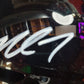 Mike Vick Auto Full Size Helmet Falcons Beckett COA Riddell Speed