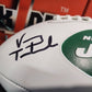 Vinny Testaverde / Wayne Cherbet Dual Autographed JSA COA Jets Football