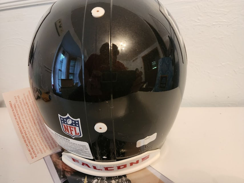 Keanu Neal Autographed 1st Inscription Authentic Full Size Radtke COA Falcons