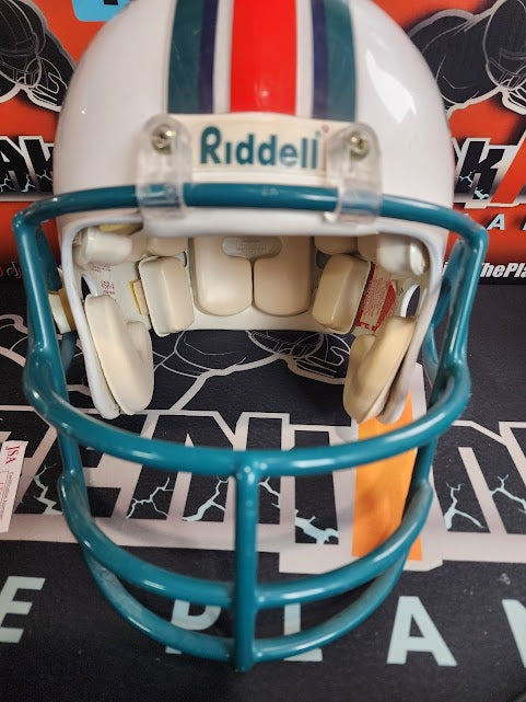 Dan Marino Autographed Game Used Full Size Helmet JSA COA Dolphins