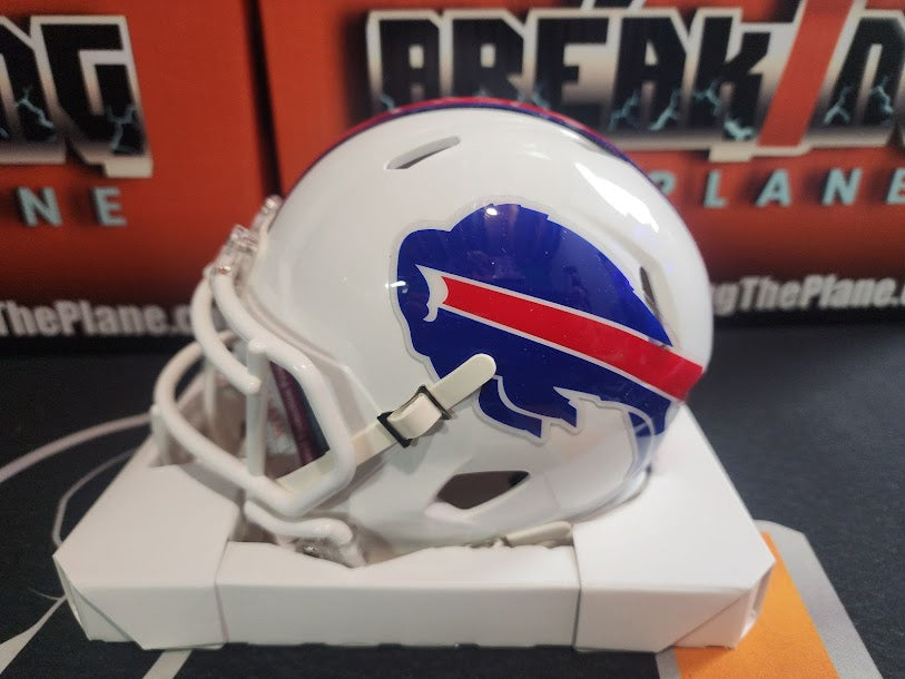 Billy Shaw Auto Mini Helmet Bills JSA COA Hall of Fame