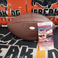 Dante Culpepper Autographed Wilson NFL Football JSA COA Vikings Dolphins