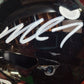 Mike Vick Auto Full Size Helmet Falcons Beckett COA Riddell Speed