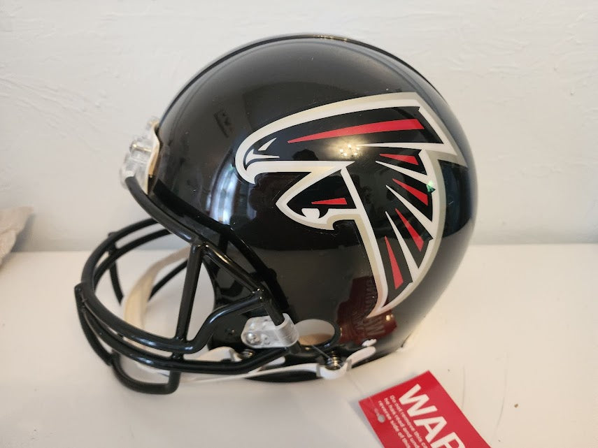 Devonta Freeman Autographed Authentic Falcons Full Size Helmet Radtke COA