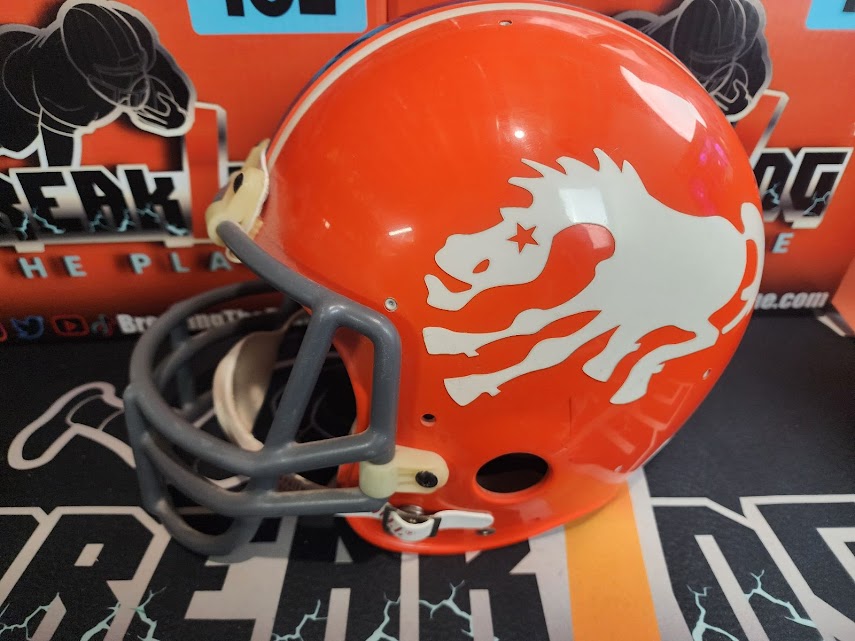 John Elway Autographed Throwback AUTHENTIC Broncos 1970s Full Size JSA COA