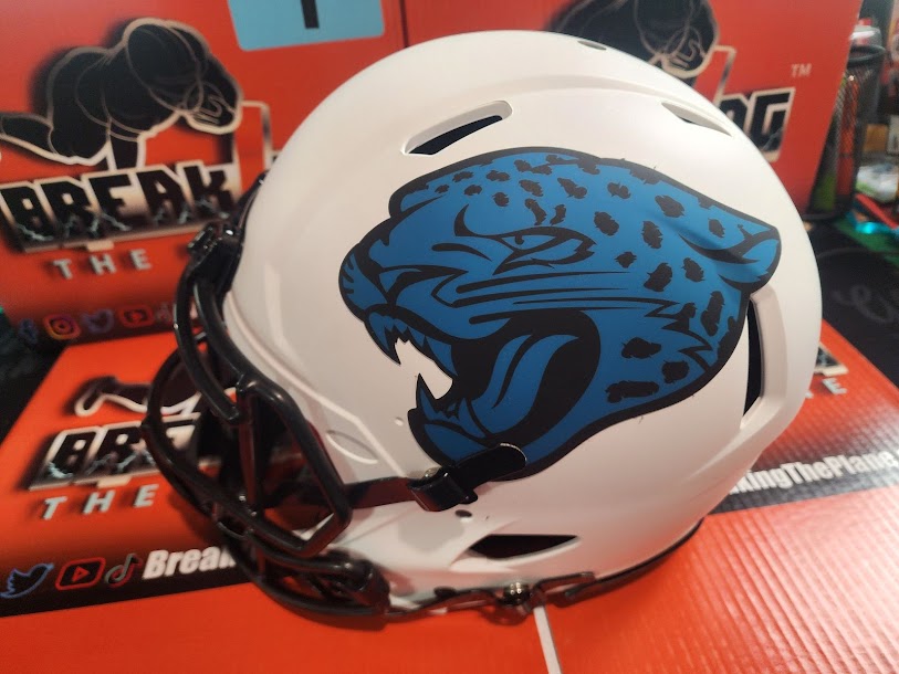 Trevor Lawrence Lunar AUTHENTIC Jaguars Full Size Helmet Fanatics COA