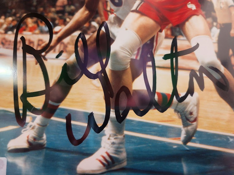 Bill Walton Autographed 8x10 Basketball Photo Blazers Lakers Beckett COA