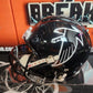 RARE /2002 REVOLUTION Andre Rison Autographed JSA COA Mini Helmet w/ Riddell RC