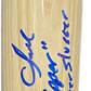 Jack Clark Giants Autographed Wooden Rawlings Baseball Bat Inscriptions JSA COA