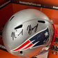 N'keal Harry Autographed Patriots Full Size Helmet With Beckett COA