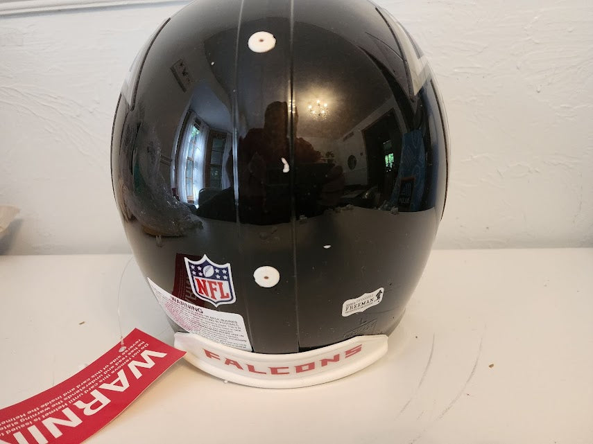 Devonta Freeman Autographed Authentic Falcons Full Size Helmet Radtke COA