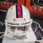 Billy Shaw Auto Mini Helmet Bills JSA COA Hall of Fame