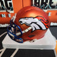 Demarius Thomas Blaze Autographed Beckett COA Broncos Mini Helmet