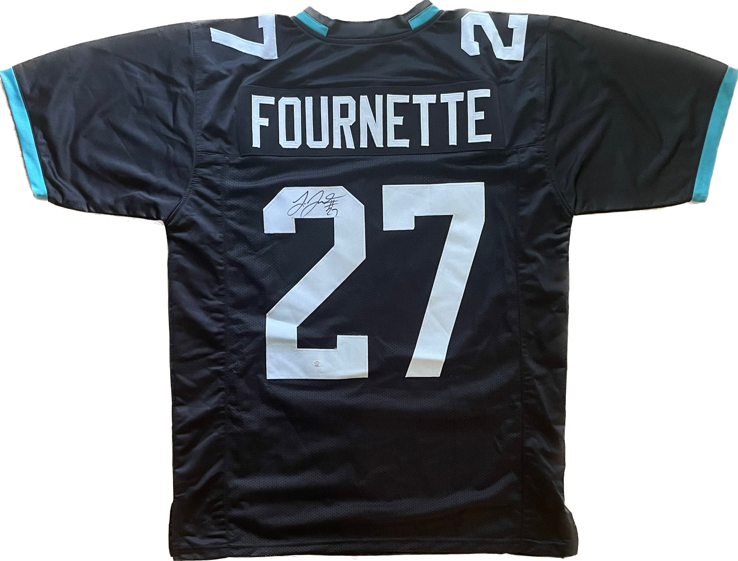 Leonard Fournette Autographed Custom Jacksonville Jaguars Jersey P.A.A.S COA