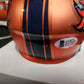 Demarius Thomas Blaze Autographed Beckett COA Broncos Mini Helmet