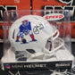 John Hannah Auto Mini Helmet Patriots Tristar COA Hall of Fame