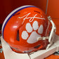 Isaiah Simmons Autographed Clemson Mini Helmet with Beckett COA Broncos