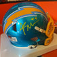 Kenneth Murray Autographed Chargers Mini Helmet with Beckett COA - WW30353