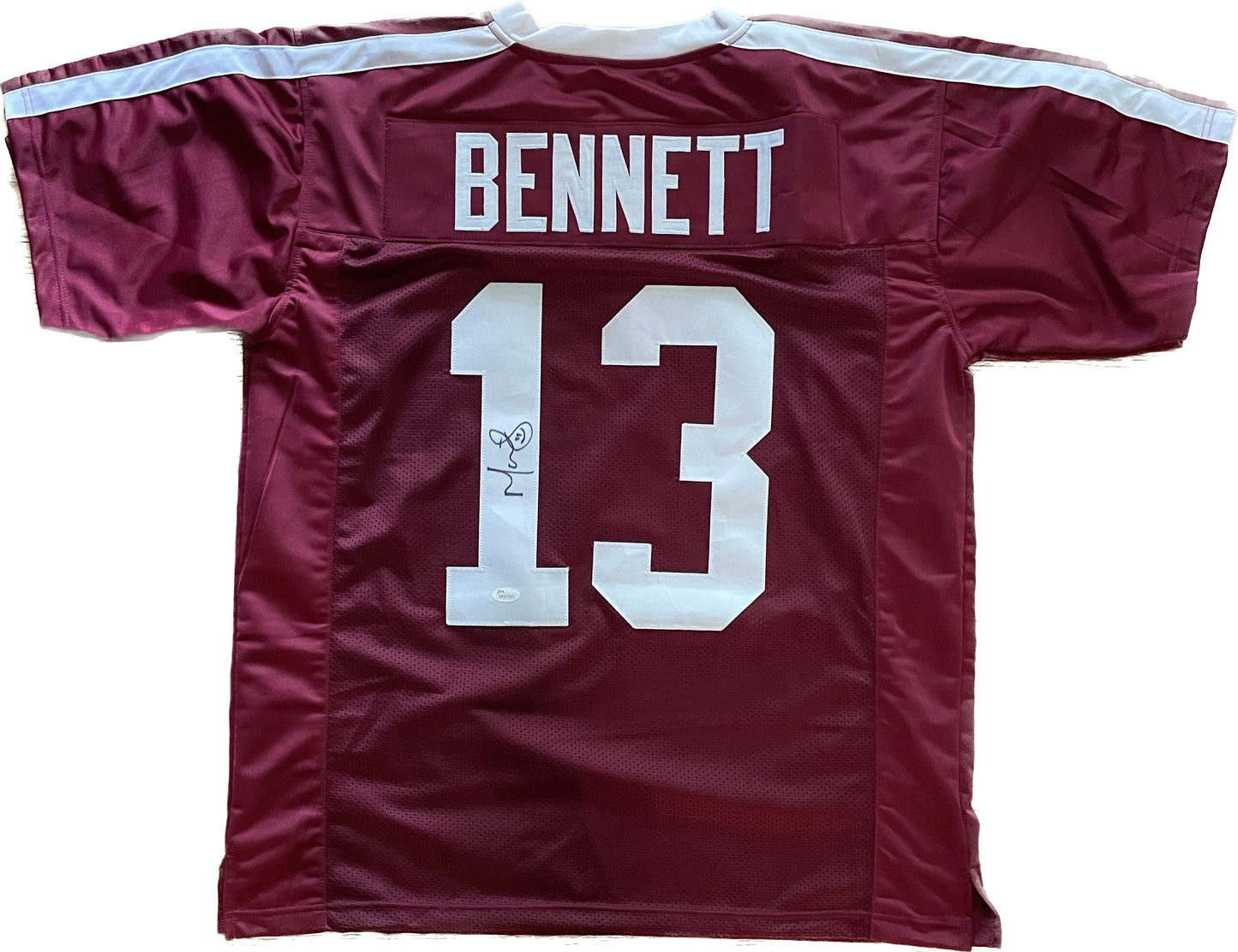 Martellus Bennett Autographed College Custom Texas A&M Jersey JSA COA Cowboys