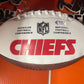 Dante Hall Autographed Kansas City Chiefs Football with PSA COA