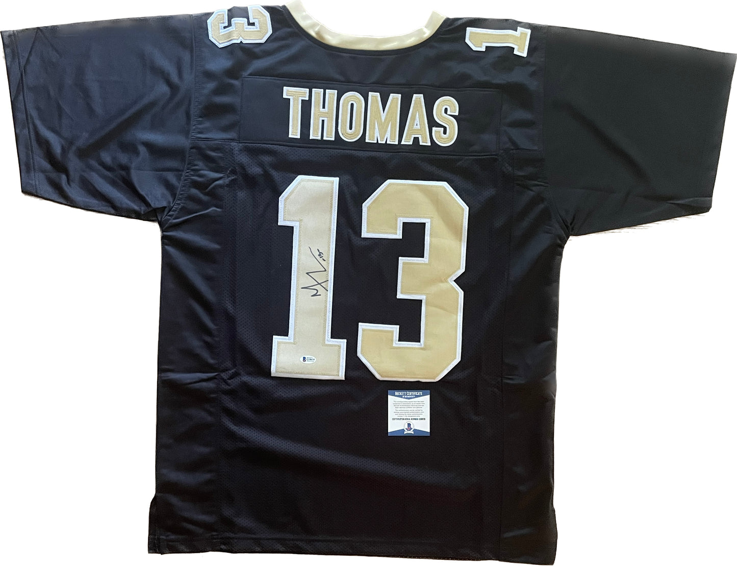 Michael Thomas Autographed Custom New Orleans Saints Jersey with Beckett COA