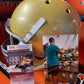 Jack Coan Autographed Notre Dame Full Size Helmet with JSA COA Colts Missing Ear Piece