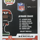 Jamar Chase Autographed Bengals Funko Pop With Beckett COA