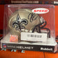 Derek Carr Autographed Saints Mini Helmet Tristar COA Shell Included