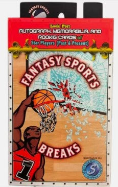 Fantasy Sports Basketball Hanger | 1 Hit + 1 repack of cards!