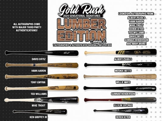 Gold Rush 2024 Baseball Bat | Personal Break! (We can break or ship sealed) *BREAK#PET288*