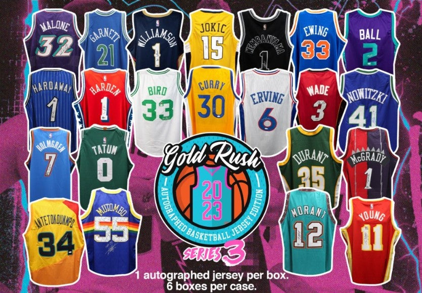 Gold Rush 2023 Series 3 Basketball Jersey | RANDOM DIVISION BREAK | *Breaks when Full* | *BREAK#DAV597*