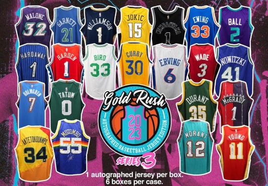 Gold Rush 2023 Series 3 Basketball Jersey | RANDOM DIVISION BREAK | *Breaks when Full* | *BREAK#DAV597*