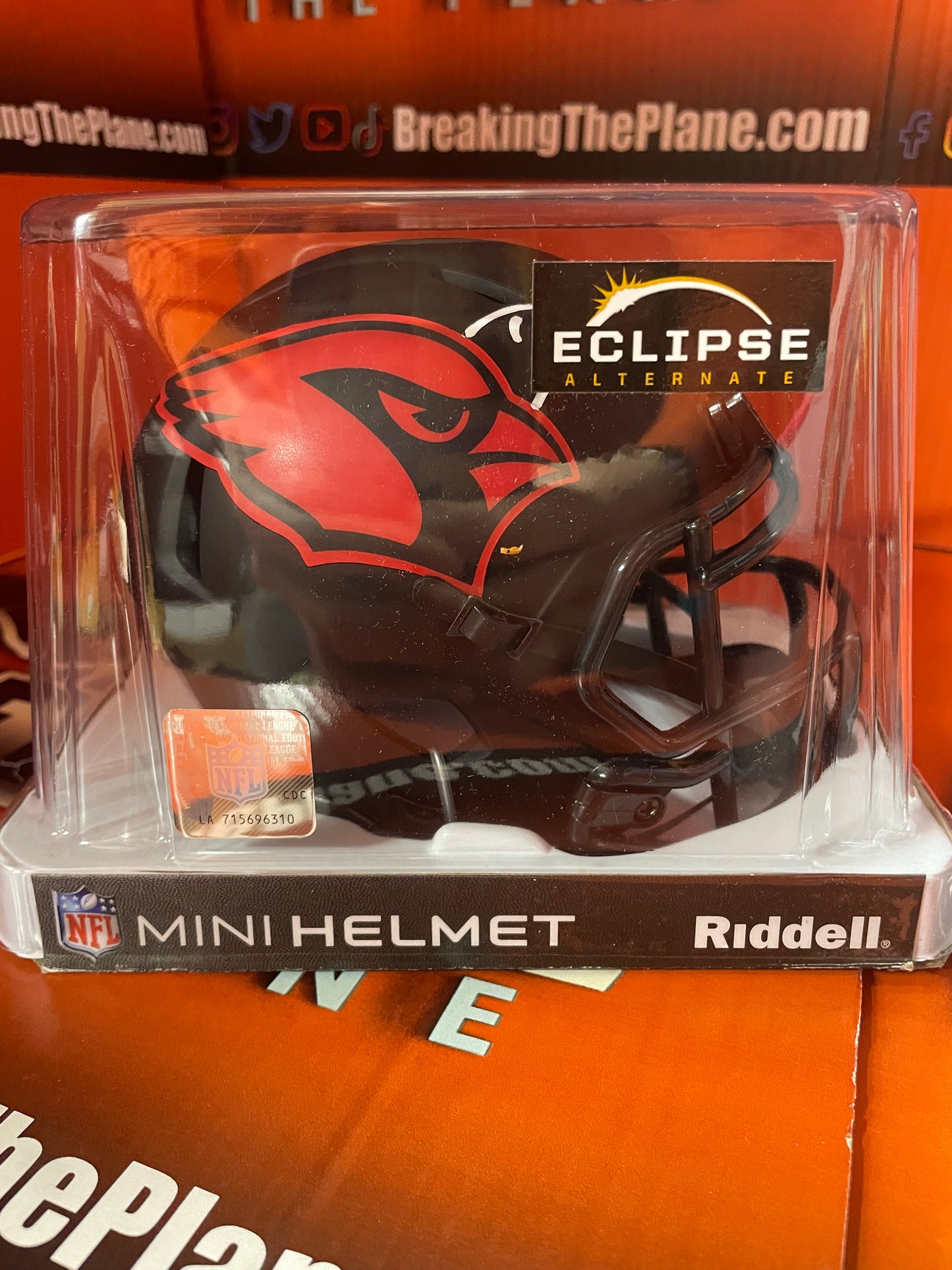 Deandre Hopkins Autographed Eclipse Cardinals Mini Helmet With Beckett COA