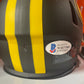 Davante Adams Autographed Packers Eclipse Mini Helmet Beckett COA (See Smudge)