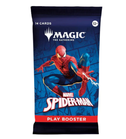 Spider-Man! 14 cards - MTG Magic The Gathering Spider-Man Play Pack Booster Pack Personal Break!