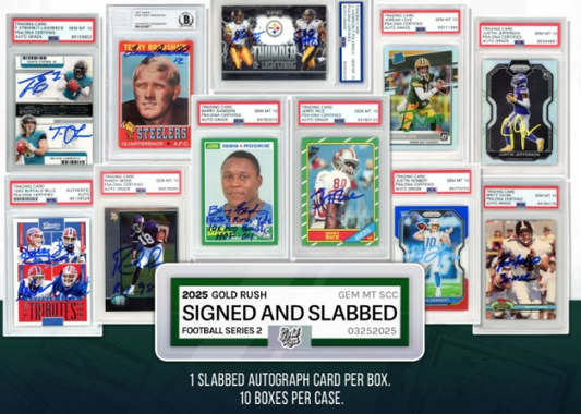 Gold Rush Signed and Slabbed Hobby Box - One Autographed Certified Card!