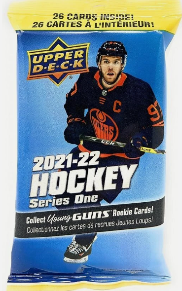 2021-2022 Hockey Series One Upper Deck Fat Pack Personal Break