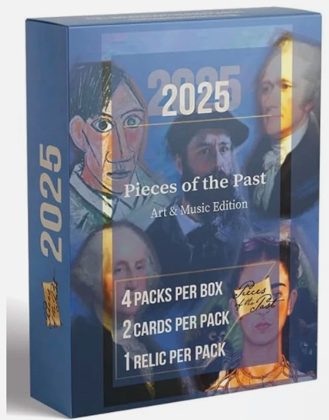 Art & Music Edition 2025 Keepsake Collection Pieces of the Past Hobby Box!