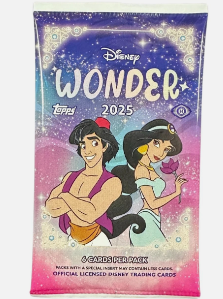 Disney 2025 Topps Wonder Hobby Pack
